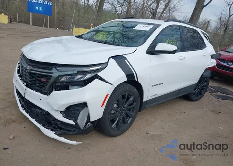 2023 Chevrolet Equinox Fwd Rs z USA, uszkodzony, nr VIN 3GNAXMEG7PL203601